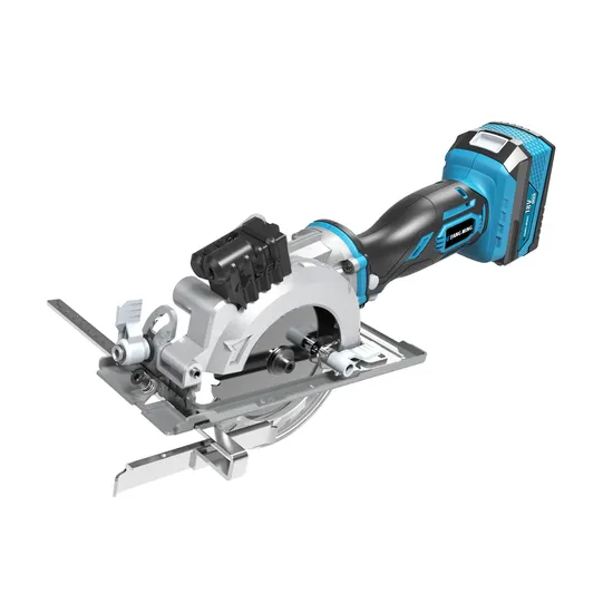 골드 인덱스 21V 4인치 휴대용 배터리 무선 전기 리튬 미니 전기톱 전기톱